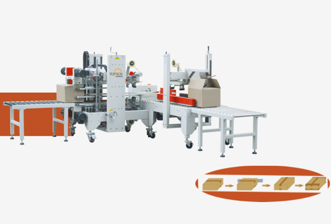 Sandard Case Sealer + Carton Edge Sealing Machine