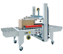 Automatic positioning carton sealing machine