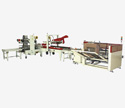 Packing line of auto case erector, cover folding case sealer,and edge case seal