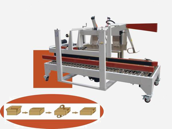 FXJ-AT5050L Long cartons folding lid carton sealer