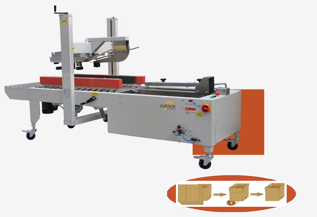YPK-40CS Semi-auto case erector packing machine