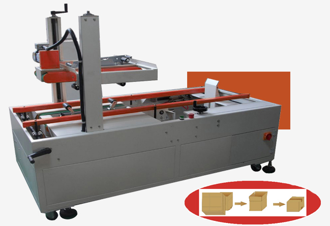 YPK-40S Semi-auto Case Erecting And Sealing Machine